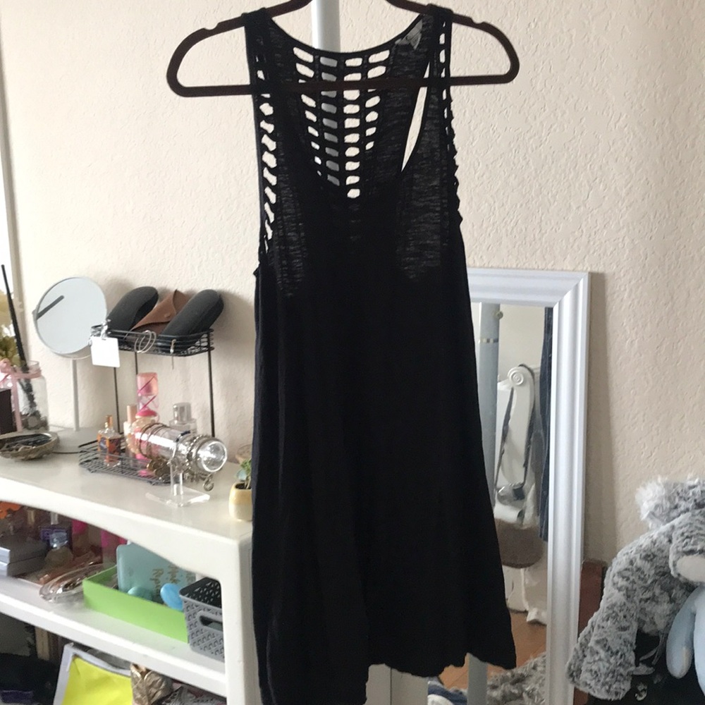 Black Mini Sun Dress